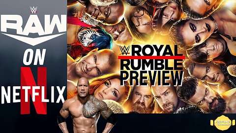 Royal Rumble Preview | WWE RAW on Netflix | Vince Scandal | 🟥