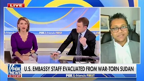 CRA Senior Fellow Dr. Sumantra Maitra Unravels the US Embassy Evacuation in Sudan on Fox and Friends