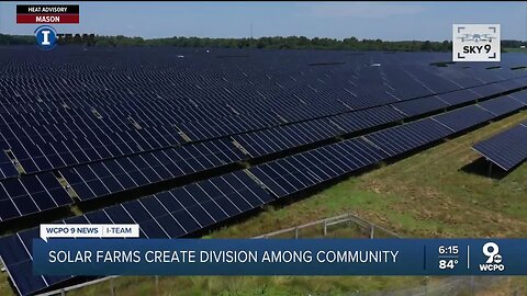 Solar farms create divide in Ohio community