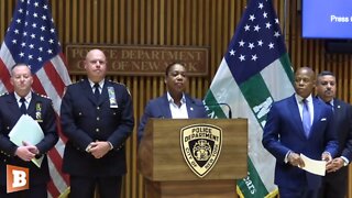 MOMENTS AGO: NYC Mayor Eric Adams, NYPD making law enforcement announcement…