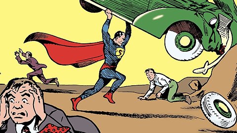 Comic Book Covers That Reflect The Classic Cover For Action Comics 1