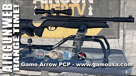 AIRGUN RANGE TIME - New GAMO ARROW PCP - Affordable, Quiet, Accurate, High Shot Count! - gamousa.com