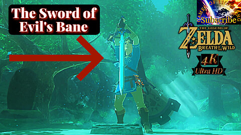 Acquiring The Master Sword in the Legend of Zelda: Breath of the Wild