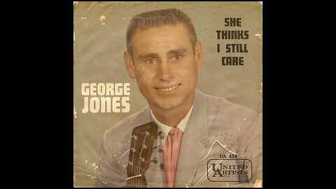 George Jones • She thinks I still care (vocals only)