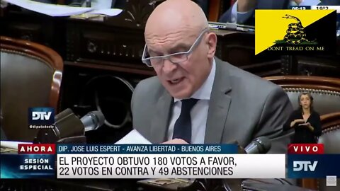 2022 10 26 José Espert Pedido de modificación del Art 2 Presupuesto 2023