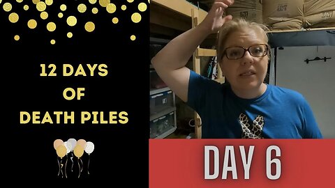 DAY 6 - Do You Use This Reseller Tool? Death Pile VLOG Listing eBay Mercari Poshmark Seller