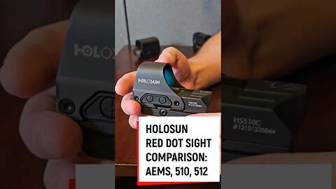 The Pros & Cons of the @holosun AEMS, 510 & 512 Red Dot Sights 🎯 👀