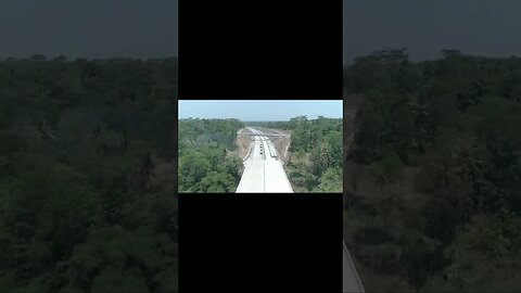 Drone Lokasi Proyek Jembatan Jalan Tol #shorts #short #jembatanjalantol #jalantol #shortvideo