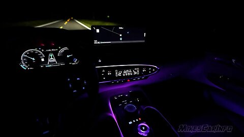 👉2023 Genesis GV70 Electric EV Prestige -- Lighting Analysis and Night Drive Electrified