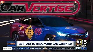 Make money by driving around with your car wrapped