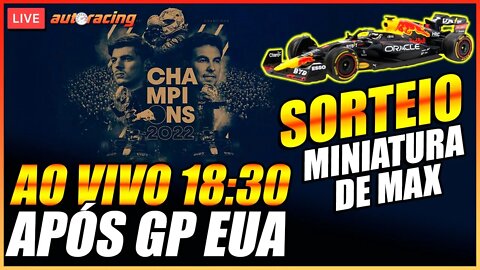 SORTEIO COM ANÁLISE DA CORRIDA DO GP DOS EUA AUSTIN F1 2022