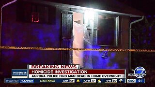 Aurora police investigating homicide near E. 7th Avenue, Moline Street