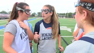 Benjamin girl's lacrosse has a special ritual