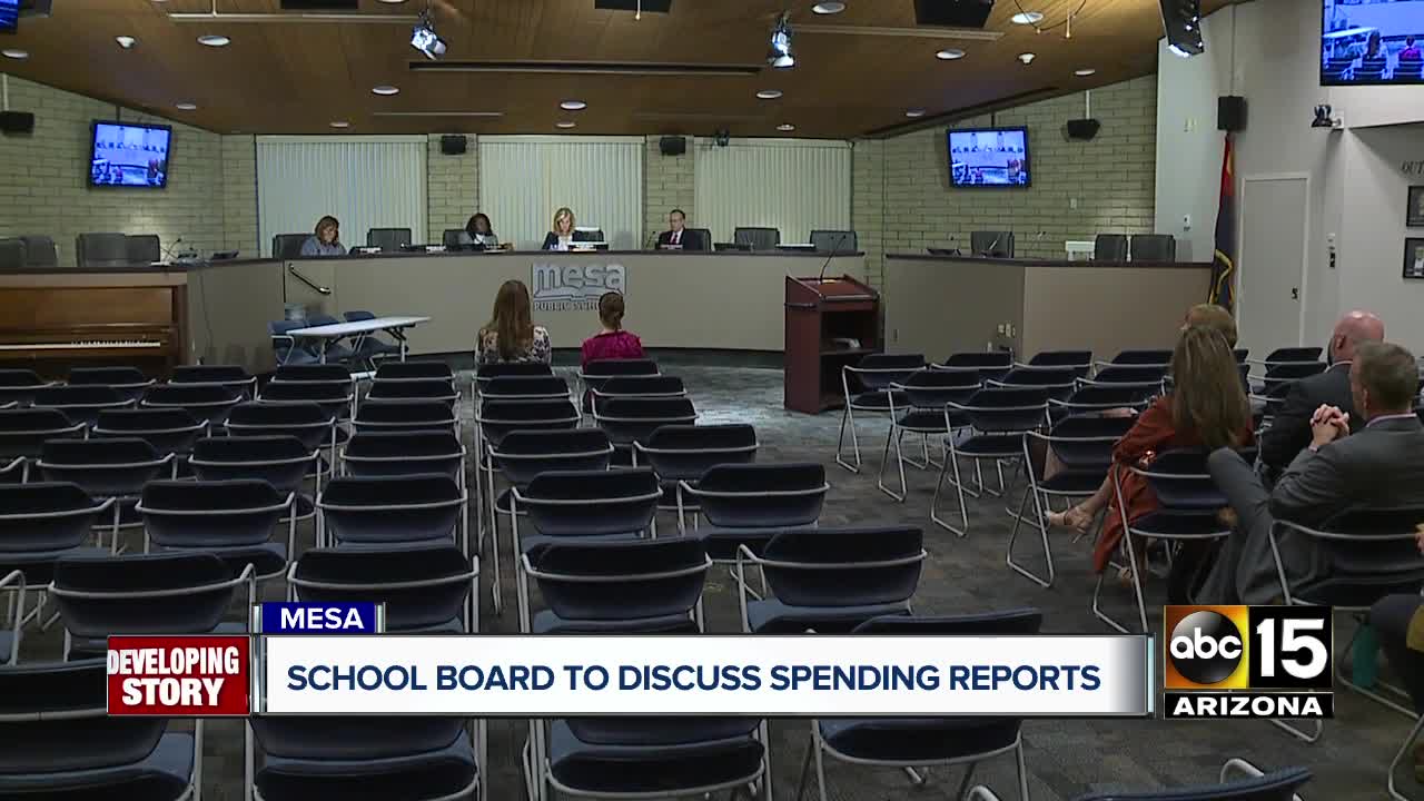 Mesa public schools to address reports of overspending