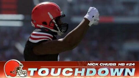 Nick Chubb up the Gut for 87 Yards #Touchdown #ClevelandBrowns #Madden24 #H2H