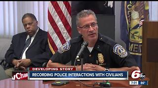 Chief Bryan Roach talks about citizens recording police