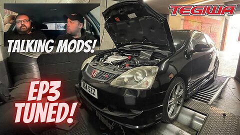 Honda Civic Ep3 TypeR in for tuning and we talk Mods!