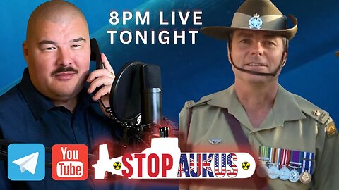 STOP AUKUS! Major McBride joins Aussie Cossack LIVE