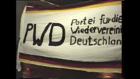 Leipzig 1989: PWD - Partei für die Wiedervereinigung Deutschlands, DDR, Wende