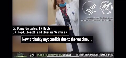 Project veritas has a federal HHS worker come forward