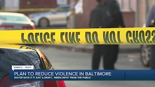 Framework of new Baltimore violence reduction plan open for public comment