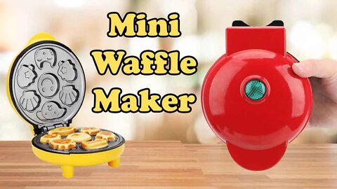 Mini Waffle Maker | Mini Electric Waffles Maker | Mini Breakfast Machine