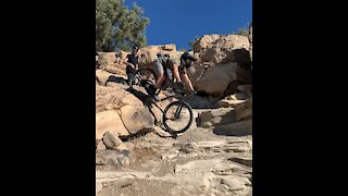 MTB Fails - Flying Monkey Drop In