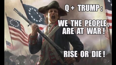 Q+ Trump "PA MI WI Audits NEXT" We The People Are At War! Rise Or Die! All Assets [F] & [D] Deployed