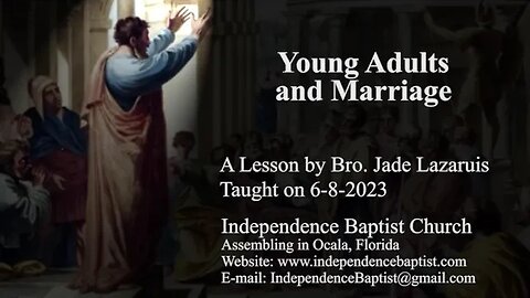 Young Adults and Marriage