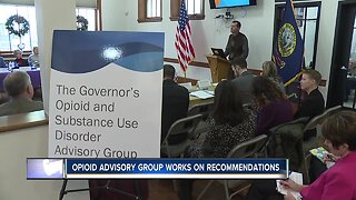 Governor's Opioid Advisory group makes recommendations