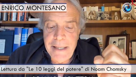 Enrico Montesano - Lettura da "Le 10 leggi del potere" di Noam Chomsky