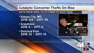 Thief's quick payday costs thousands to fix: Police record more stolen catalytic converters in 2018