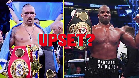 Can Dubois Upset Usyk? Maybe but probably not.