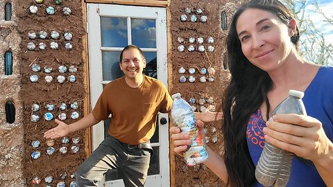 How We Make and Use Bottle Bricks (Eco Bricks) To Build Our Shed Wall