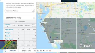 Parts of Southwest Florida without power in the wake of Elsa