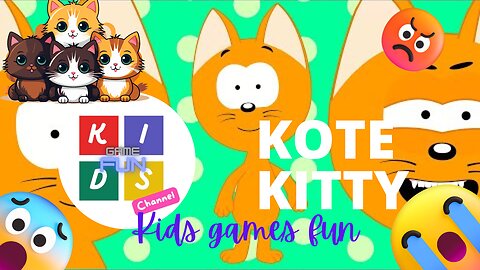 Kote kitty Learn number with balls game(kids games fun)