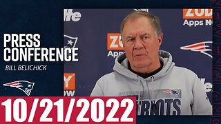 Bill Belichick Press Conference - October 21, 2022 (NFL Patriots)