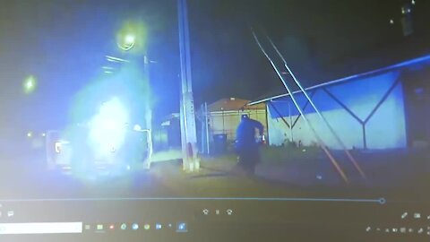 Dashcam video from police shooting in Detroit