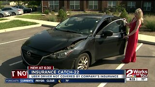 Uber driver not covered by company's insurance