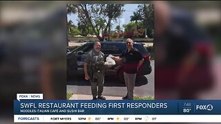 Noodles Italian Cafe feeds first responders amid COVID-19 crisis