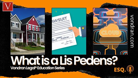 What is a lis pendens?