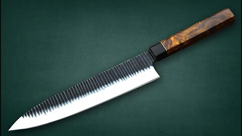 Chef Knife Kitchen Knife Meat Knife 1095 High Carbon Steel Walnut Handle Butcher Knives Ultra Sharp