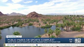 Lawsuit over plans to build private baseball facility at Papago Park