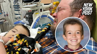 Family of 8-year-old Utah boy who died after he 'flew' off a playground slide sues school