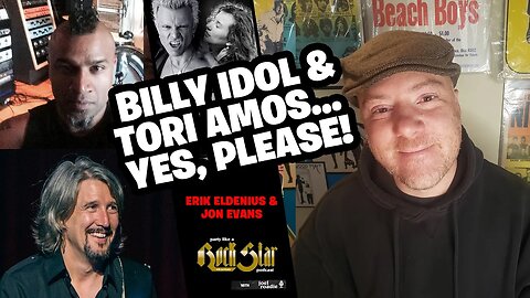 Erik Eldenius "Billy Idol", Jon Evans "Tori Amos" - Party Like a Rockstar Podcast