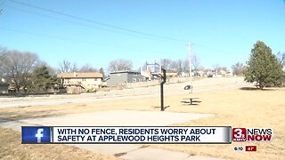 With no fence, residents worry about children's safety at Applewood Heights Park