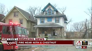 KCFD rescues one person from house fire in KCMO