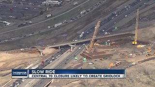 Portion of I-70 in north Denver to close for weekend bridge work at I-270