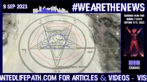 Burning Man - 440 In The Bible = Anthrax - Egypt's 6th Plague - 70000 Census & David - Pentagram Ram