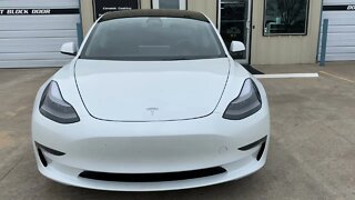 Tulsa Auto Wraps | White Glove Auto | White Tesla